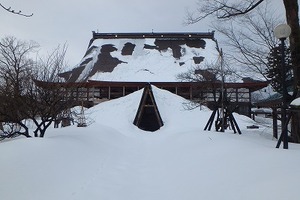 囲いと除雪